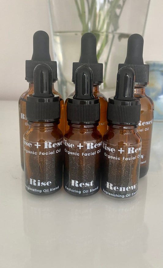 Rise Organic Facial Oil - Smaller 10ml bottle